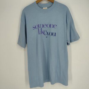 Vintage Y2K Someone Like You 20th Century Fox Movie Promo T-Shirt Blue Mens XL
